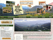Tablet Screenshot of keisiecottages.co.za